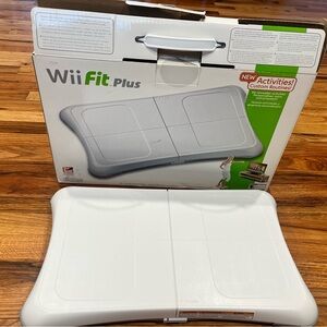 Nintendo Wii Fit Plus‎ Balance Board Only. No Disc Video Sports Game